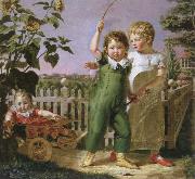 Philipp Otto Runge the hulsenbeck children oil painting reproduction